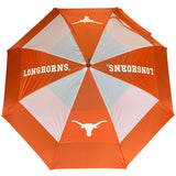Texas Longhorns  Double Canopy Wind Proof Golf Umbrella