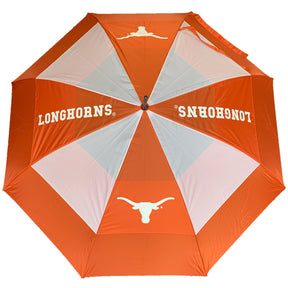 Texas Longhorns  Double Canopy Wind Proof Golf Umbrella