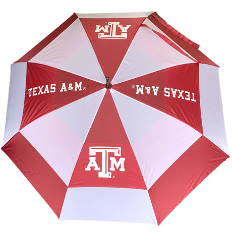 Texas A&M Aggies  Double Canopy Wind Proof Golf Umbrella