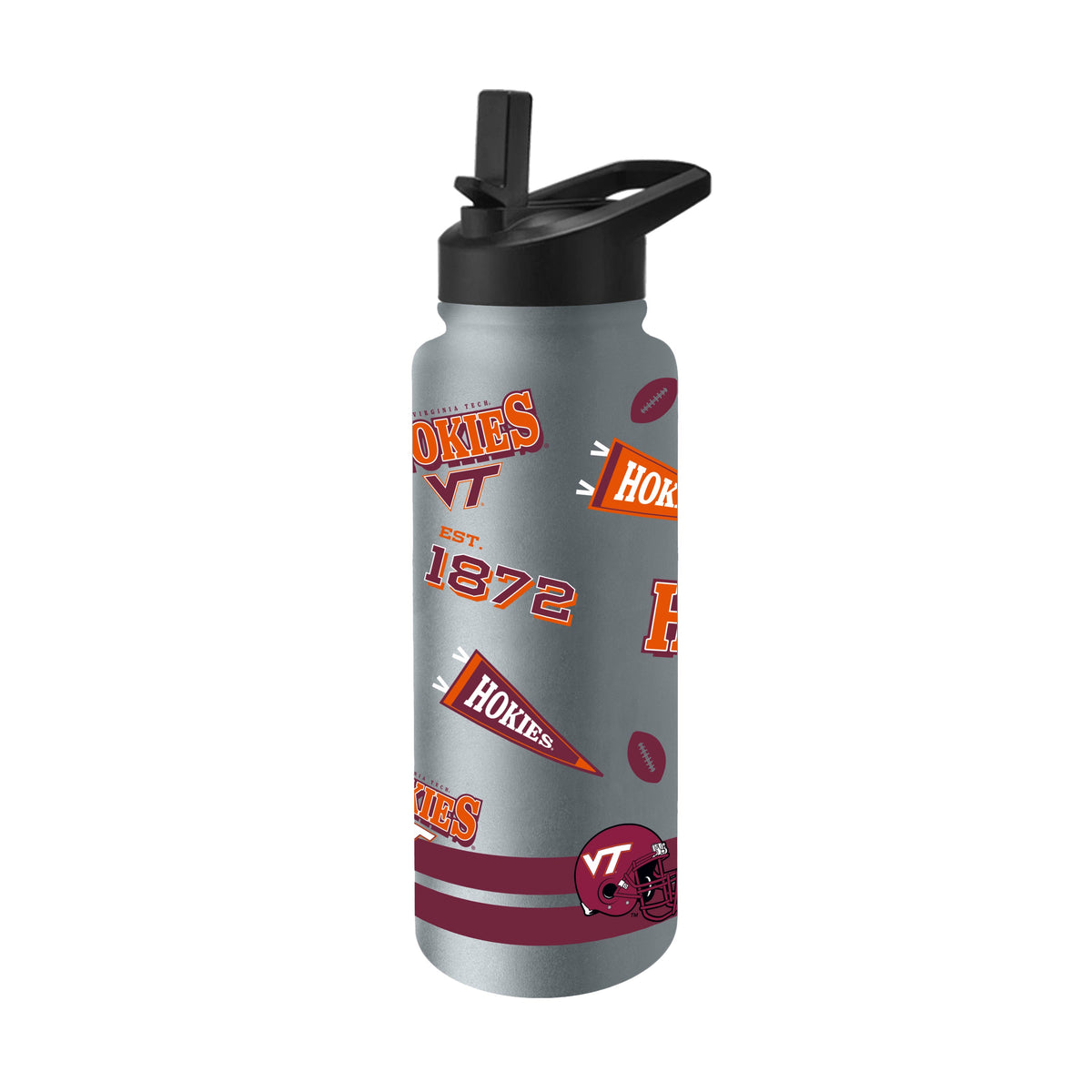 Virginia Tech 34oz Native Quencher Bottle - Logo Brands