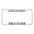 University of Washington-White License Plate