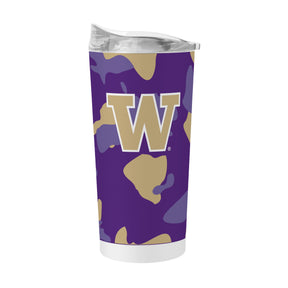 Washington 20oz Camo Powder Coat Tumbler