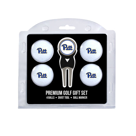 Pittsburgh Panthers 4 Golf Balls And Divot Tool Gift Set