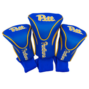 Pittsburgh Panthers 3 Pack Embroidered Contour Golf Headcovers