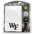 Wake Forest Demon Deacons Microfiber Towel Golf Gift Set - White
