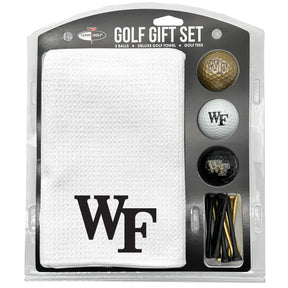 Wake Forest Demon Deacons Microfiber Towel Golf Gift Set - White
