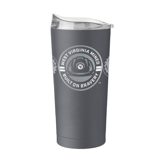 West Virginia Built on Bravery 2025 20oz Powder Coat Tumbler - Logo Brands
