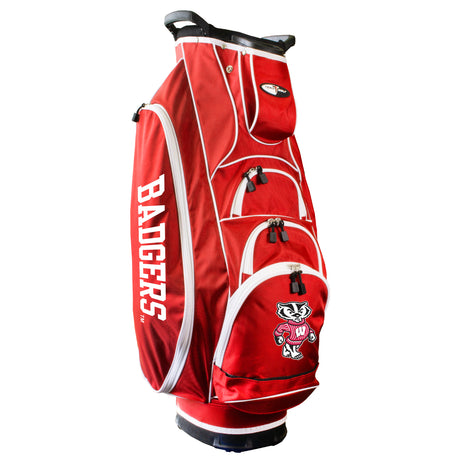 Wisconsin Badgers Albatross Golf Cart Bag Red