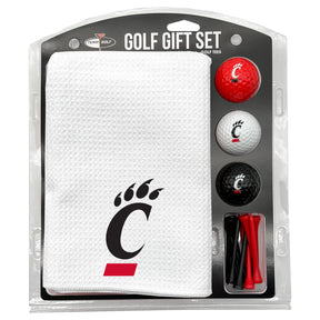 Cincinnati Bearcats Microfiber Towel Golf Gift Set - White