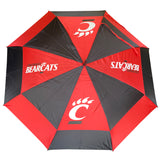Cincinnati Bearcats  Double Canopy Wind Proof Golf Umbrella