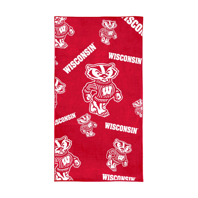 Wisconsin Beach Towel 38x72