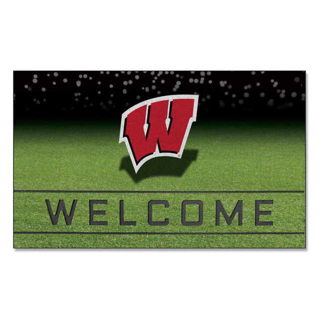 University of Wisconsin Crumb Rubber Door Mat