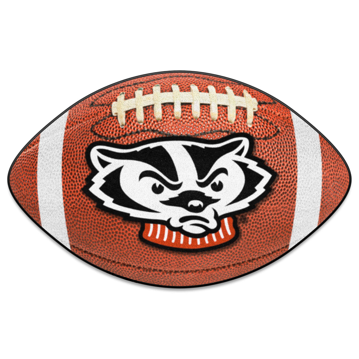 University of Wisconsin Football Mat - Logo Brands