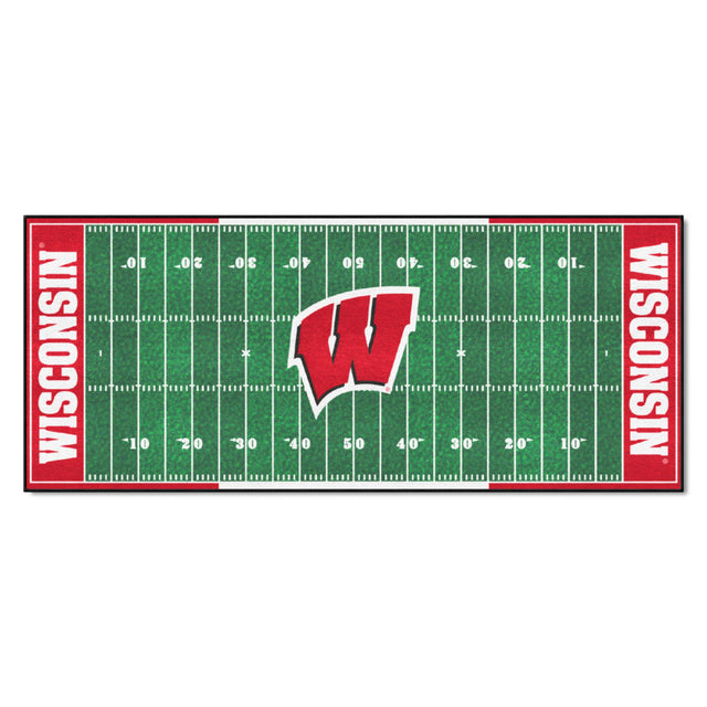 University of Wisconsin Football Field Runner