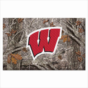 University of Wisconsin Camo Scraper Mat