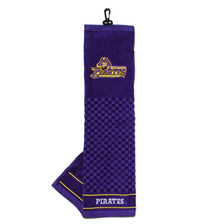East Carolina Pirates Tri-Fold Embroidered Scrubber Golf Towel