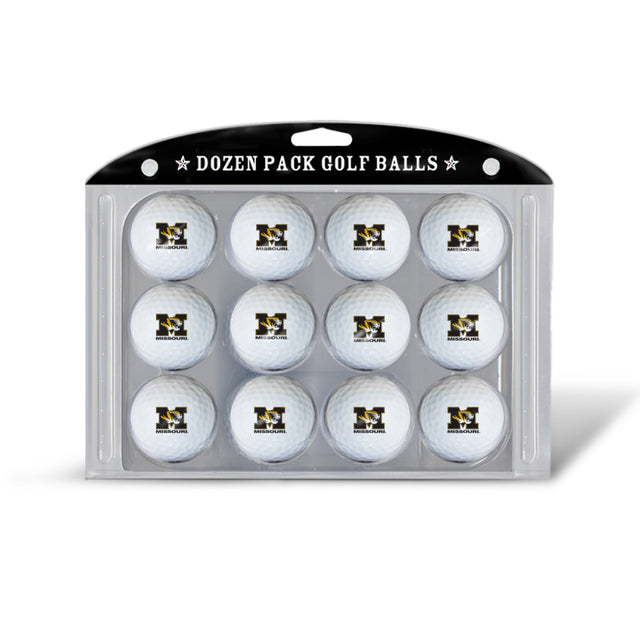 Missouri Tigers Dozen Pack Golf Balls