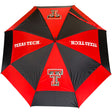 Texas Tech Red Raiders  Double Canopy Wind Proof Golf Umbrella