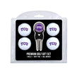 TCU Horned Frogs 4 Golf Balls And Divot Tool Gift Set