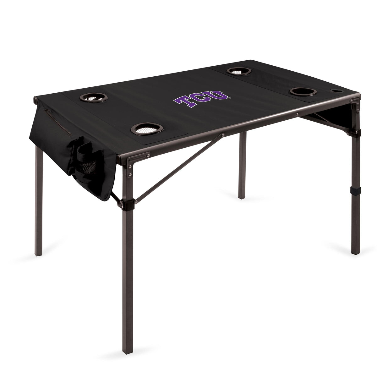 TCU Horned Frogs Portable Folding Travel Table