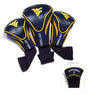 West Virginia Mountaineers 3 Pack Embroidered Contour Golf Headcovers