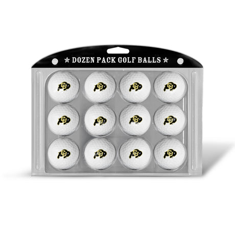 Colorado Buffaloes Dozen Pack Golf Balls
