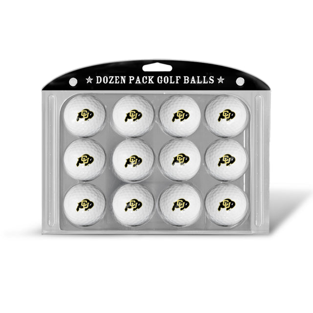 Colorado Buffaloes Dozen Pack Golf Balls
