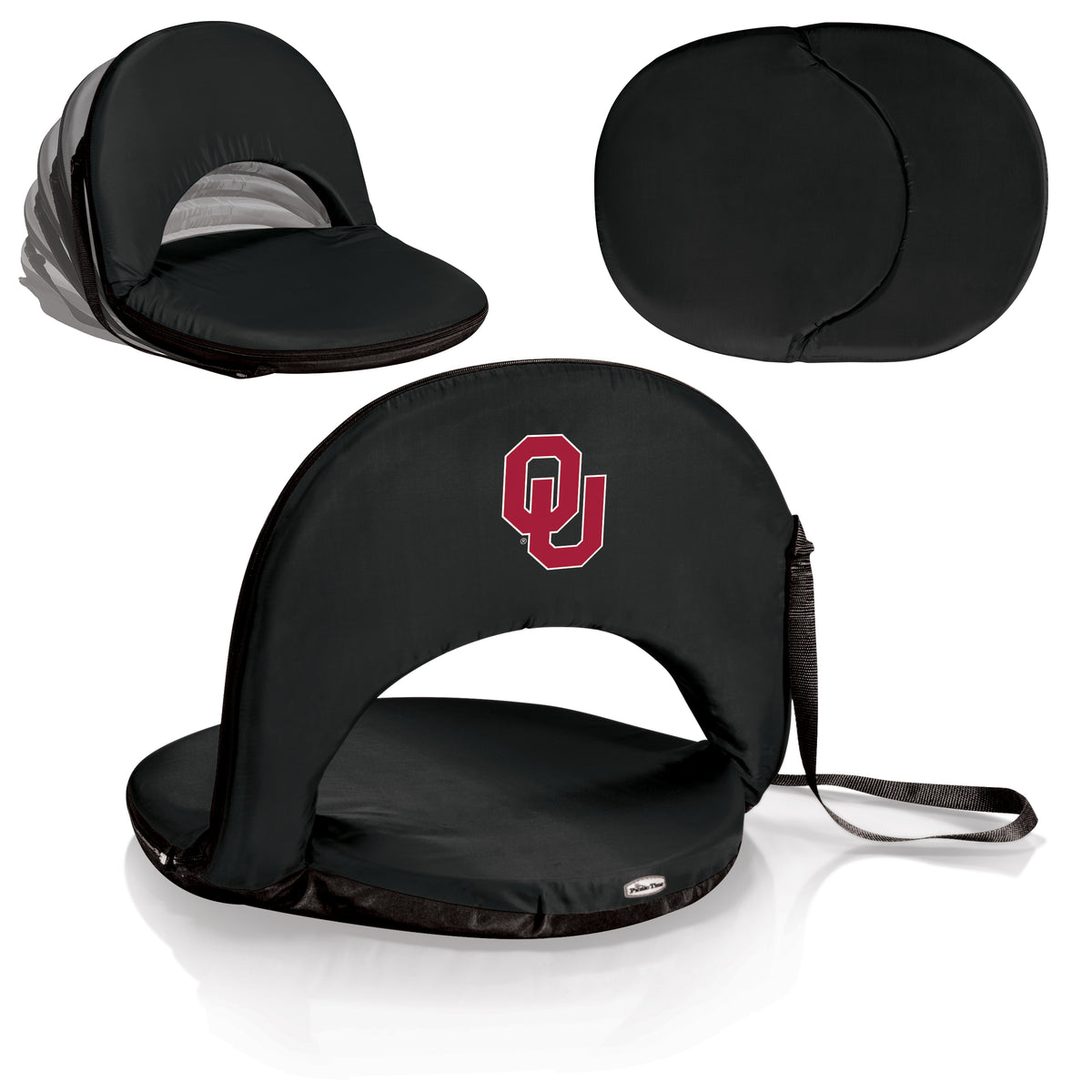 Oklahoma Sooners Portable Reclining Seat