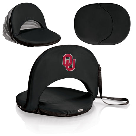 Oklahoma Sooners Portable Reclining Seat