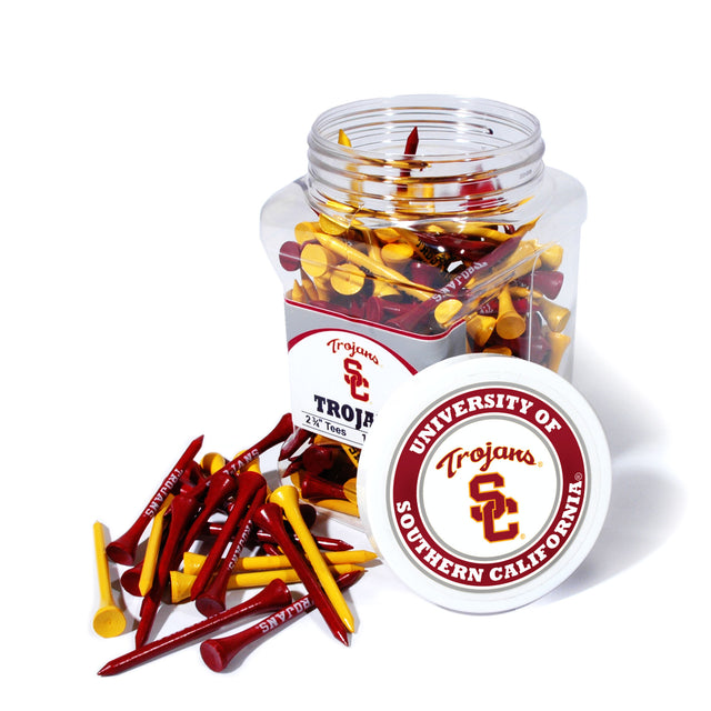 USC Trojans 175 Golf Tee Jar