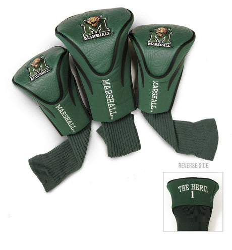 Marshall Thundering Herd 3 Pack Embroidered Contour Golf Headcovers