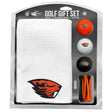 Oregon State Beavers Microfiber Towel Golf Gift Set - White