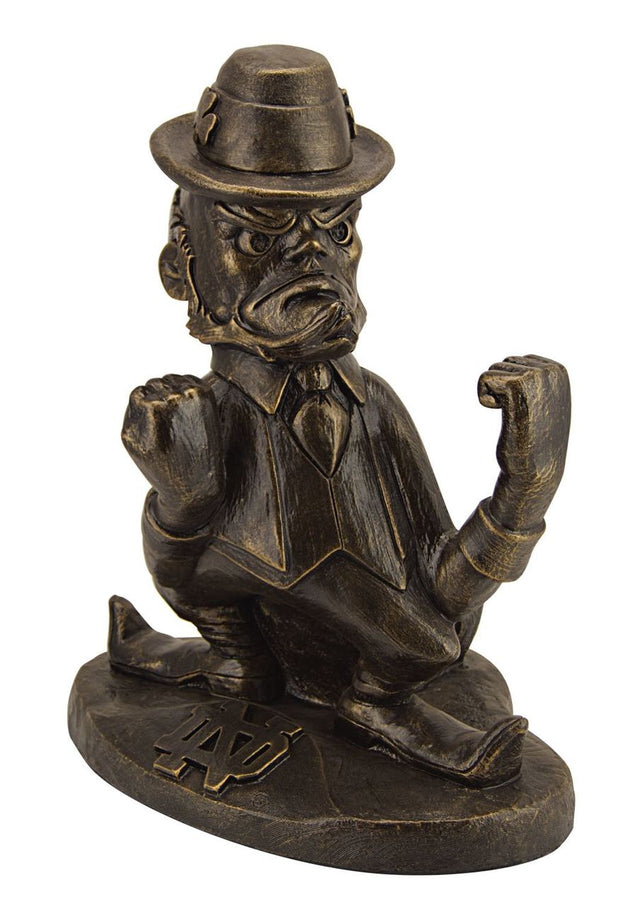 Notre Dame Fighting Irish Bronze Mascot Garden Statue