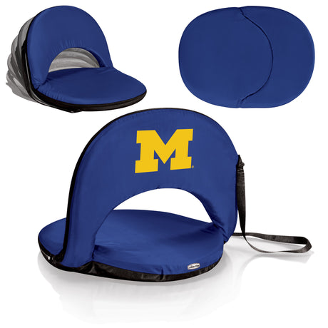 Michigan Wolverines Portable Reclining Seat