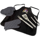 East Carolina Pirates BBQ Apron Tote Pro Grill Set