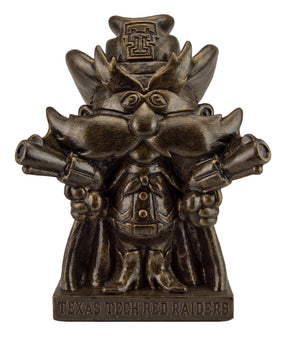 Texas Tech Raiders Bronze Mascot Garden Statue