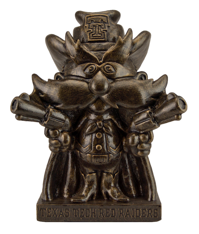 Texas Tech Raiders Bronze Mascot Garden Statue