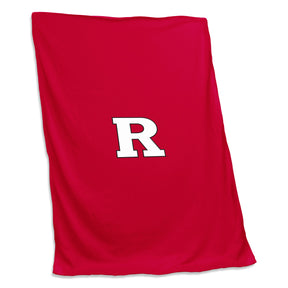 Rutgers Sweatshirt Blanket (Screened) - Logo Brands