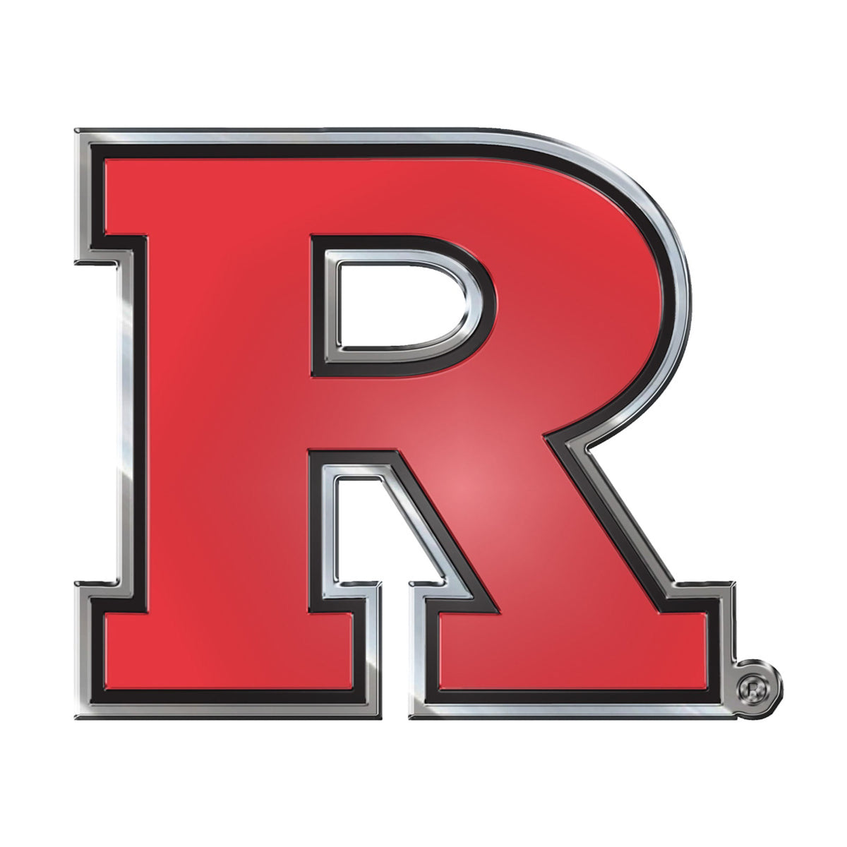 Rutgers Embossed Color Emblem