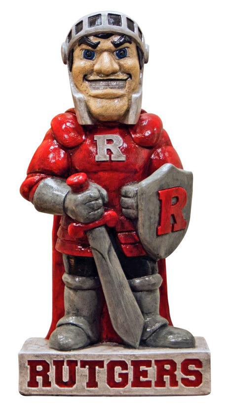 Rutgers Scarlet Knights Mascot Garden Statue