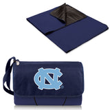 UNC Tar Heels Outdoor Picnic Blanket and Tote - Blue