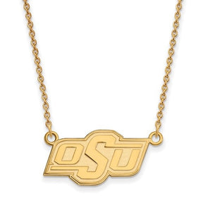 Ohio State Buckeyes Sterling Silver 3D Football Helmet Pendant