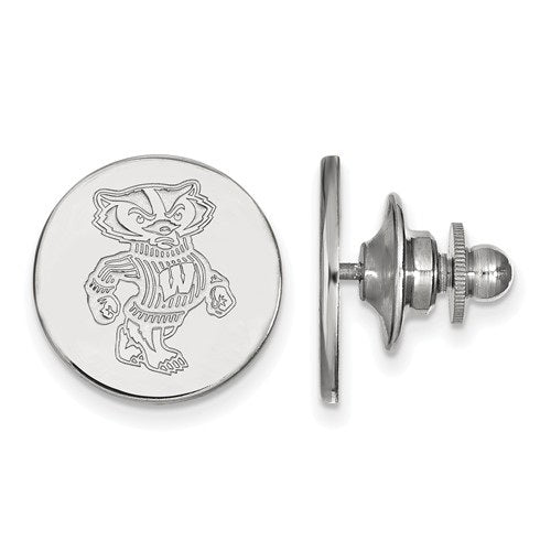 Virginia Tech Sterling Silver Gold Plated Football Pendant