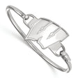 Virginia Tech Sterling Silver Gold Plated Small Pendant Necklace