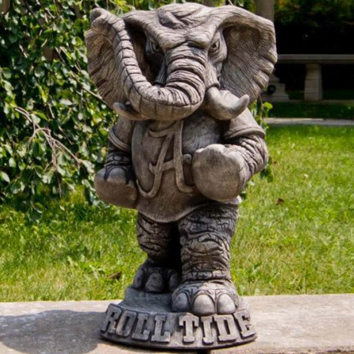 Alabama Crimson Tide Vintage Mascot Garden Statue