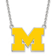Marquette Golden Eagles Golden Eagles 14k Yellow Gold Large Pendant