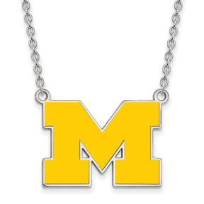 Marquette Golden Eagles Golden Eagles 14k Yellow Gold Large Pendant