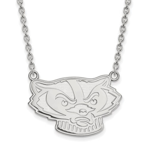 Virginia Tech Sterling Silver VT Cushion Shaped Double Logo Bead