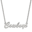 Ohio State Buckeyes Sterling Silver Pendant Necklace