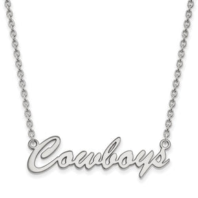 Ohio State Buckeyes Sterling Silver Pendant Necklace
